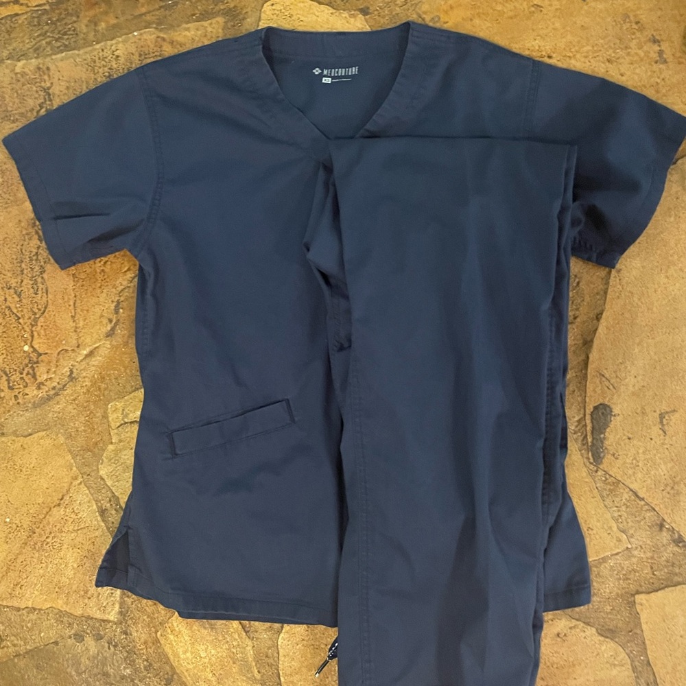 Navy scrubs